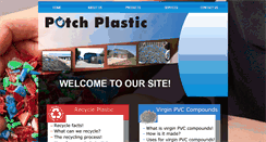 Desktop Screenshot of potchplastic.co.za